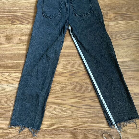Madewell The Perfect Vintage Straight Jeans Size 24 lunar wash black NWOT - Picture 13 of 15